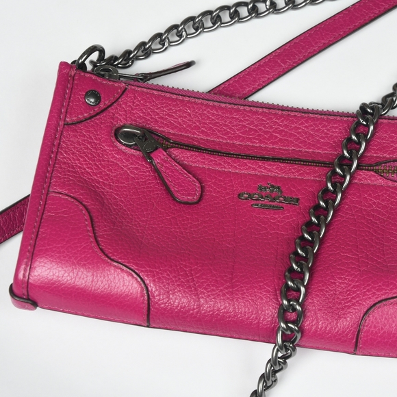 Coach Handbags - COACH Mickie Crossbody in Cranberry ~ NWOT